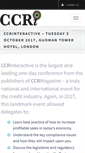 Mobile Screenshot of ccr-interactive.co.uk